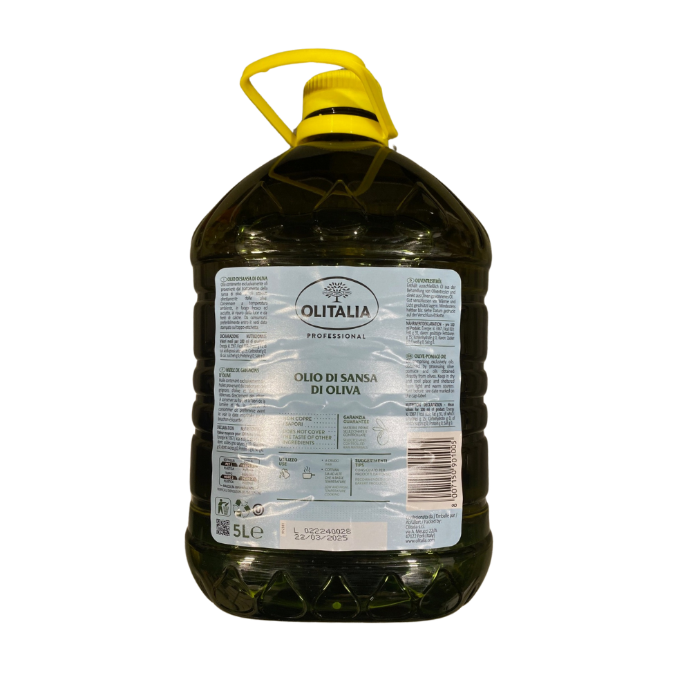 [OA0061] OLIO SANSA DI OLIVA PET LT.5