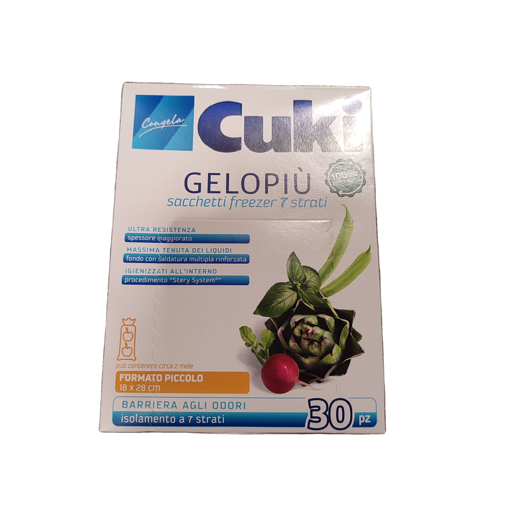 CUKI SACCHI GELO PICCOLI PZ 30 18X28