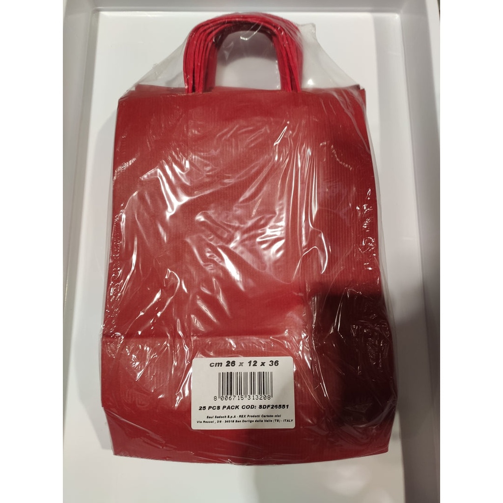 SHOPPERS SDF26 26X36 ROSSO PZ25