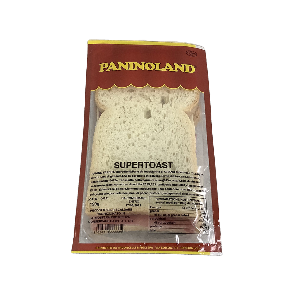 SUPERTOAST COTTO EDAM. GR 240 PANINOLAND