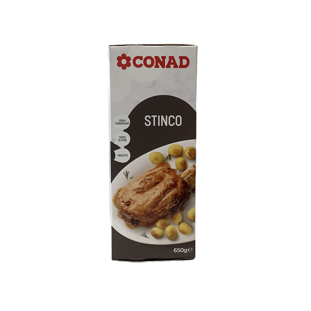CONAD STINCO SUINO PRECOTTO*  650GR
