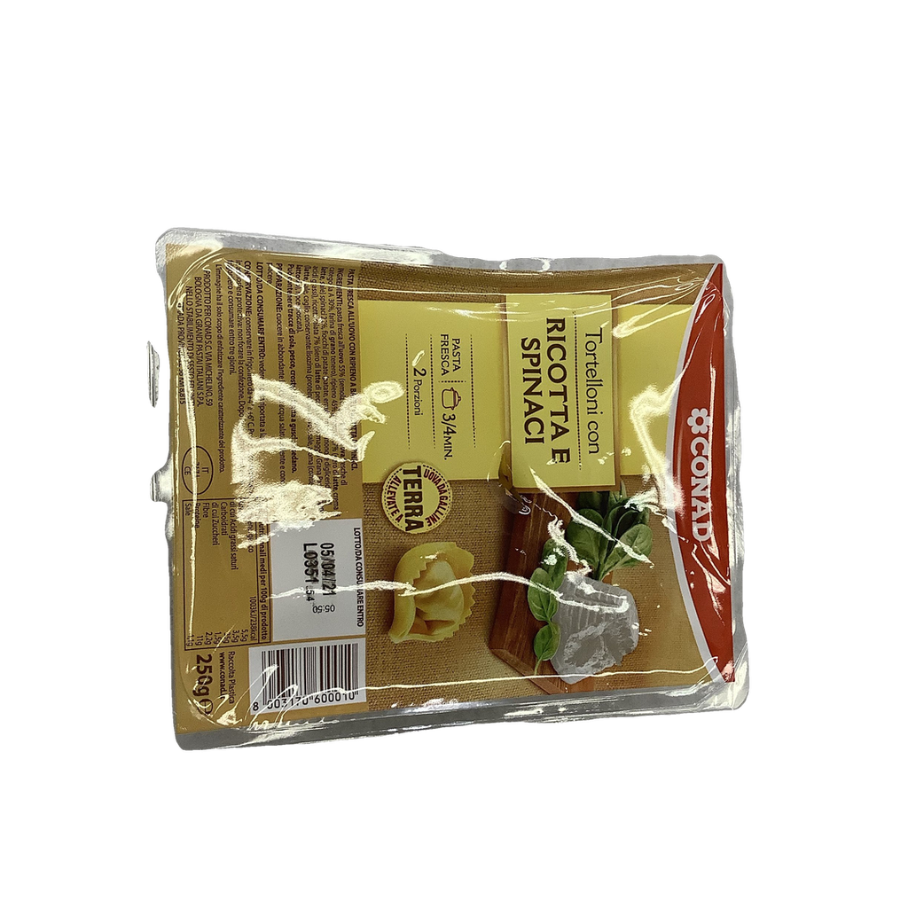 CONAD TORTELLONI C/SPINACI*   GR250