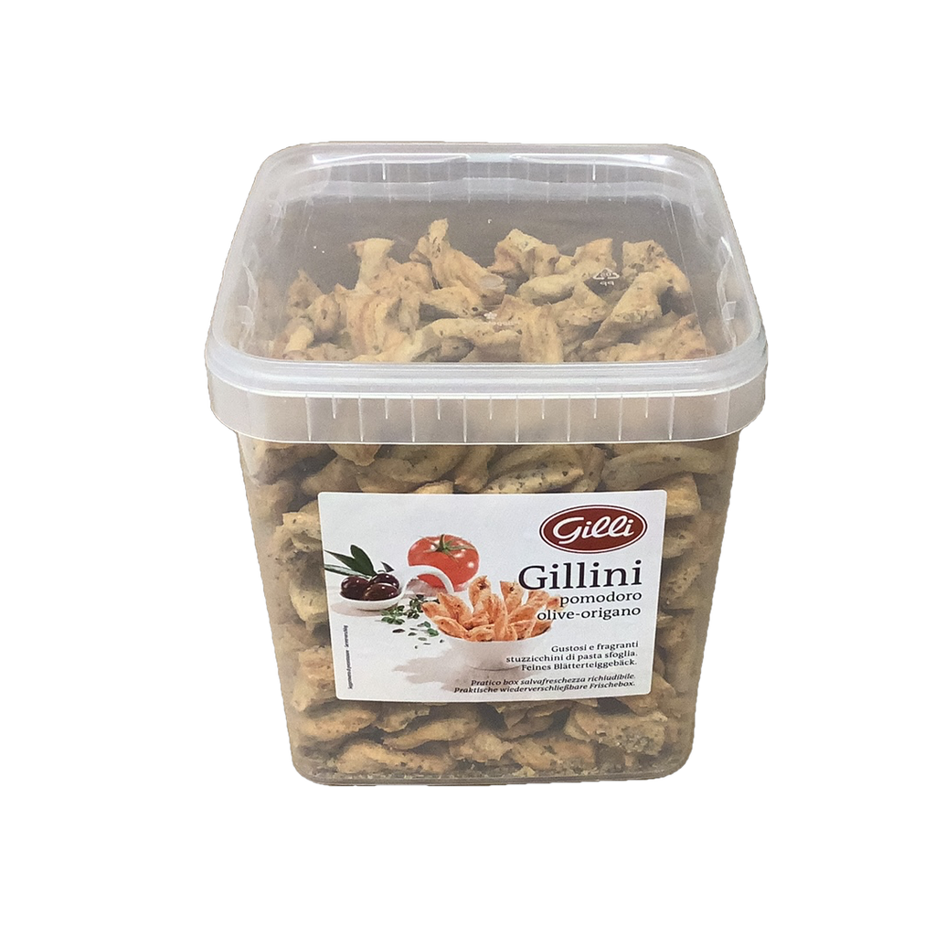 [PS0004] GILLINI POMODORO OLIVE ORIGANO KG.1