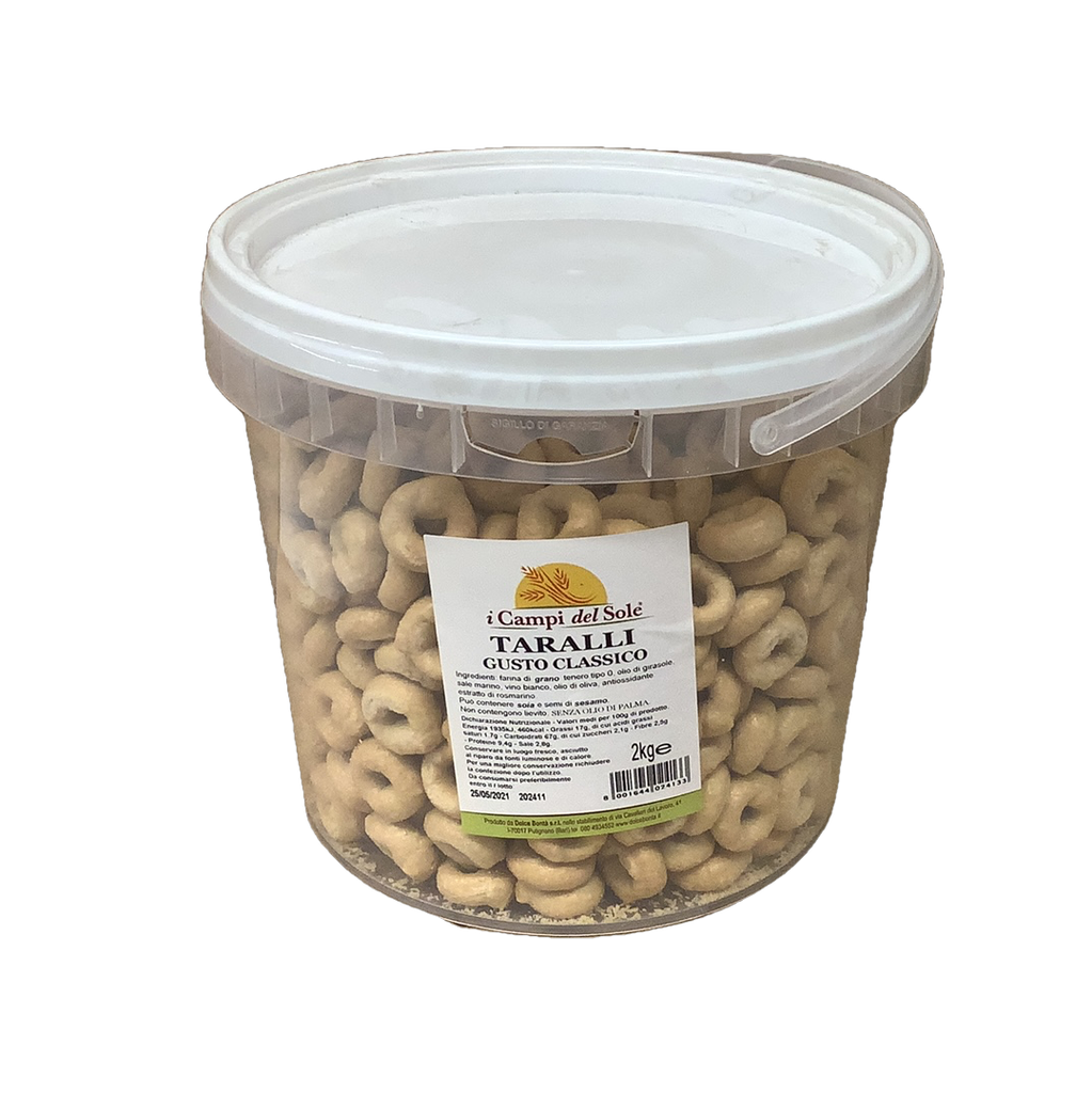 [PS0005] TARALLI SECCHIELLO OLIO OLIVA KG. 2