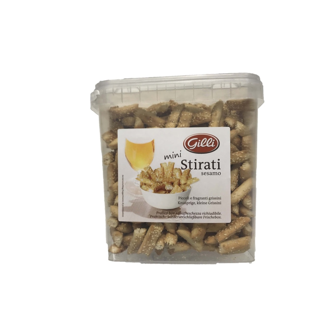 [PS0080] MINI GRISSINI STIRATI AL SESAMO GR. 900