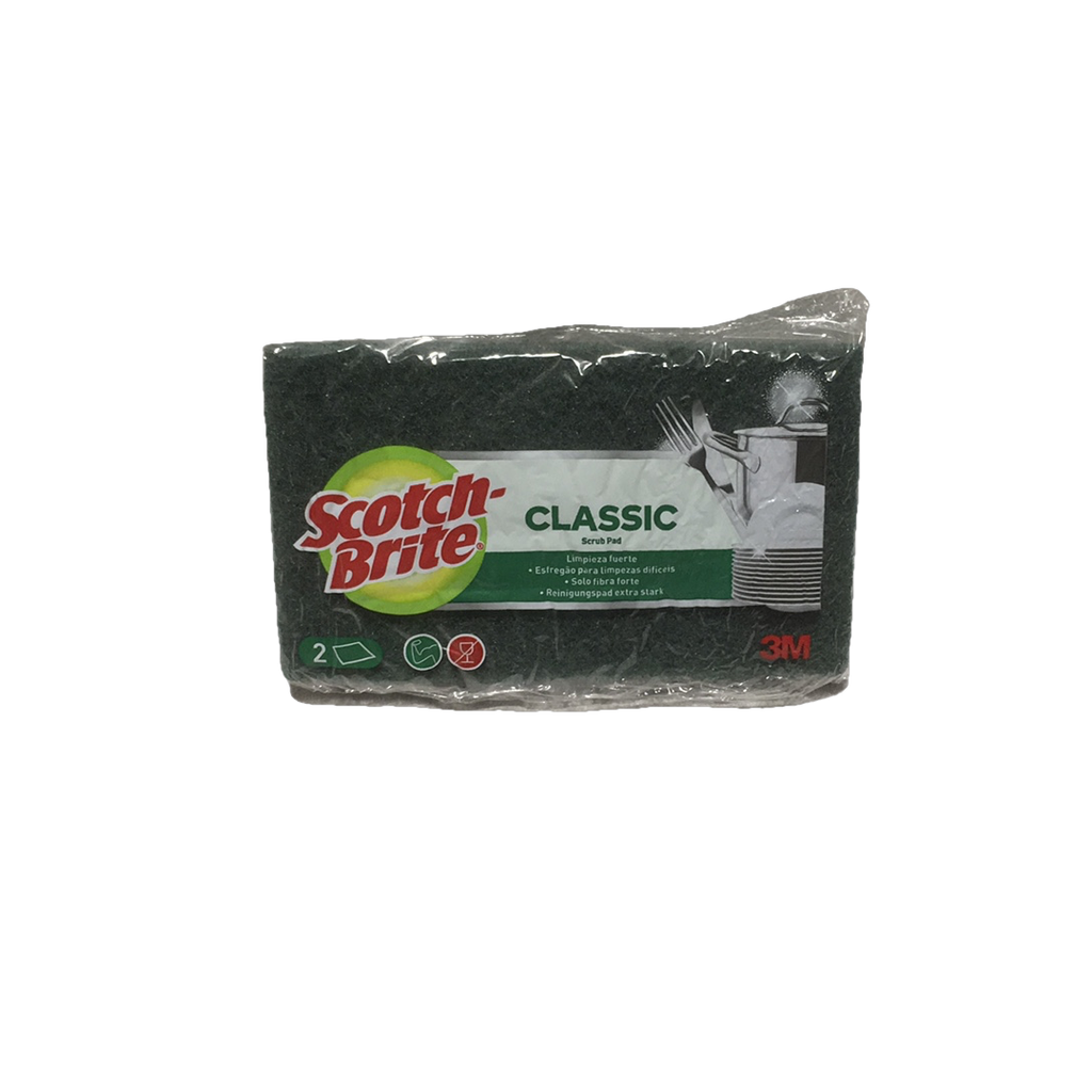 SCOTCH BRITE STROFINETTO VERDE PZ 2