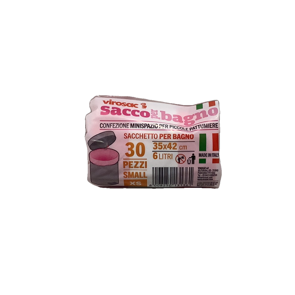 SACCHETTI ROSA BAGNO 35X42 PZ30