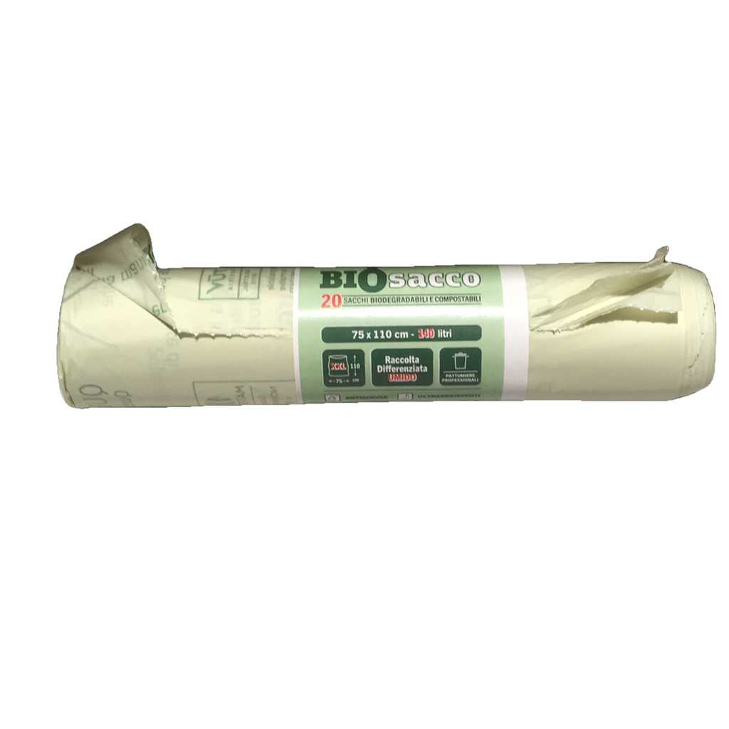 SACCO RIFIUTI BIOLACCIO 75X110 PZ.20