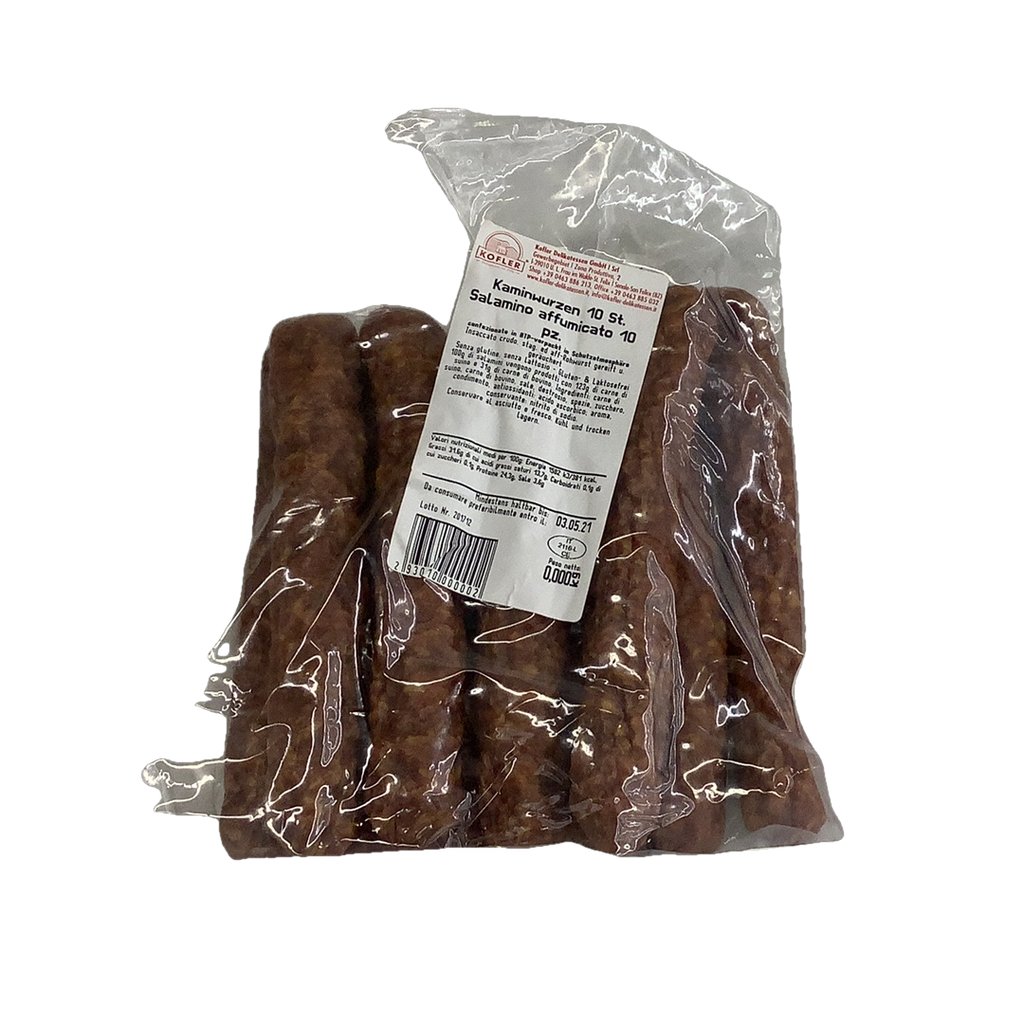 [SM0046] KAMINWURZEN SALAMINO AFFUMICATO 10 PZ.