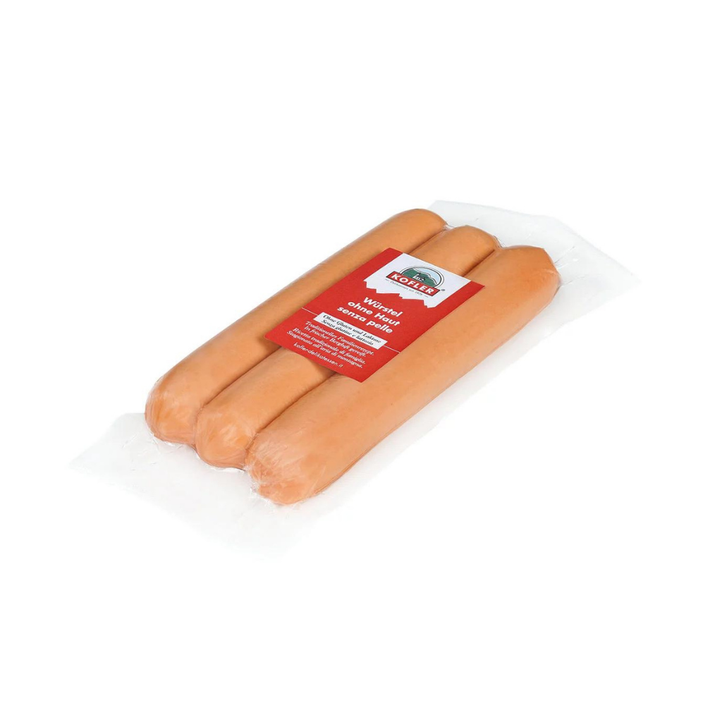 [SM0061] WURSTEL  TRENTINO  X 3 KOFLER AL KG.