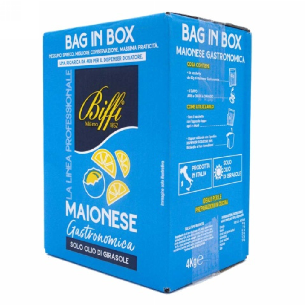 [SN0018] MAIONESE BAG IN BOX KG.4 BIFFI