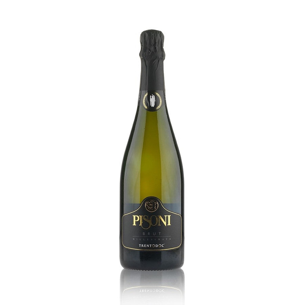 PISONI TRENTO DOC BLANC DE BLANC 0.75 L. ETICHETTA NERA