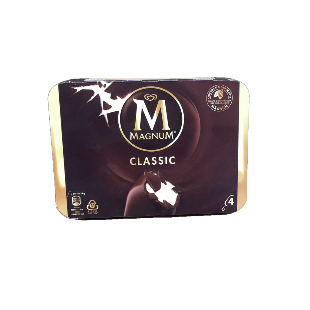 ALGIDA MAGNUM CLASSICO X4 GR. 300