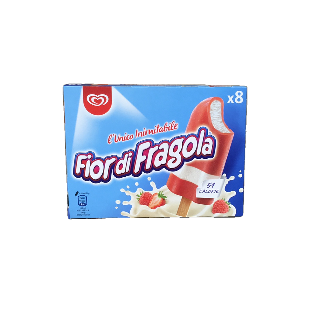 ALGIDA FIORDIFRAGOLA X8       GR408