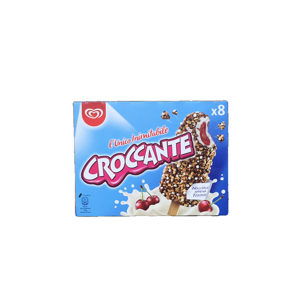 [SR0093] ALGIDA CROCCANTE AMARENA X8   GR456