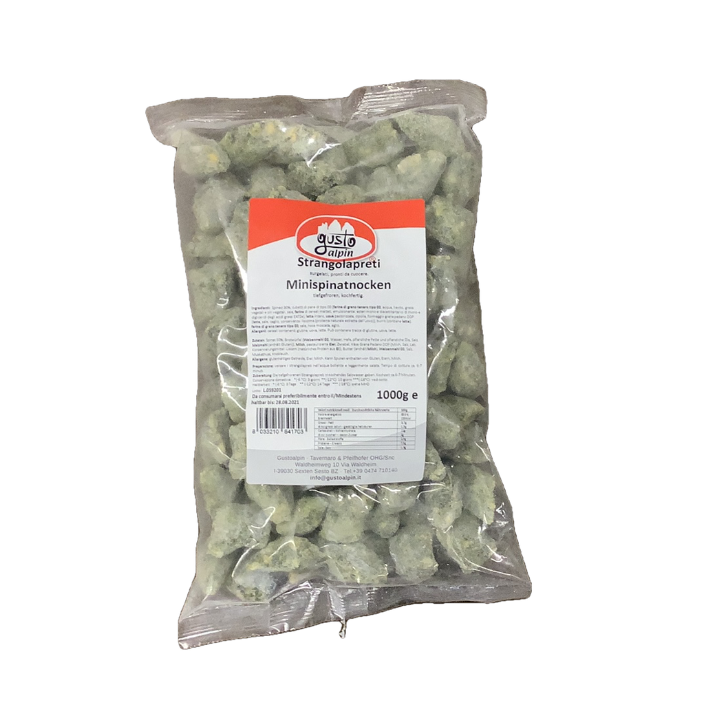 GNOCCHI VERDI  STRANGOLAPRETI KG.1
