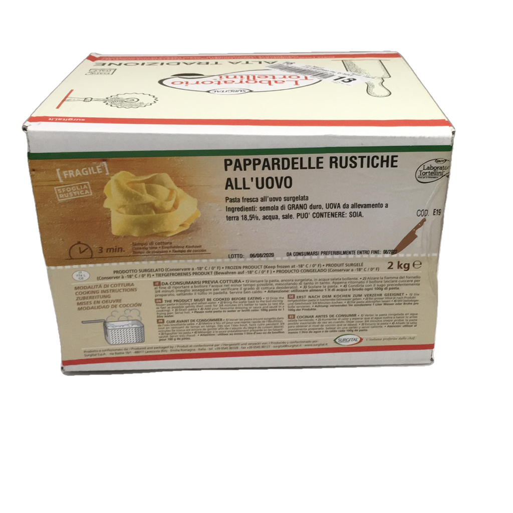 PAPPARDELLE GIALLE RUSTICHE KG. 2